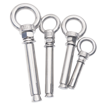 304 stainless steel expansion screw lifting ring universal hook