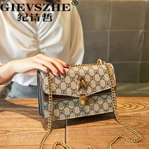  Ji Shizhe 2021 new Western style womens bag messenger bag fashion trend ins net red small bag female super fire shoulder bag