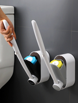 Type Wall toilet brush throwing head set home replacement toilet brush wash toilet disposable brush no dead angle can be