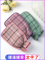 Universal skin scrub bath towel does not hurt the back Coarse sand bath household glove type scrub bath towel Mud artifact powerful