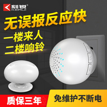 Welcome to the shop Split welcome device Doorbell Infrared induction Wireless alarm sensor Door anti-theft