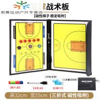 Gu Jianmu basketball tactics board coaching board professional explanation board magnetic football teaching board magnet youth training lesson plan book