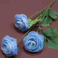 3-головый лотос-световый синий