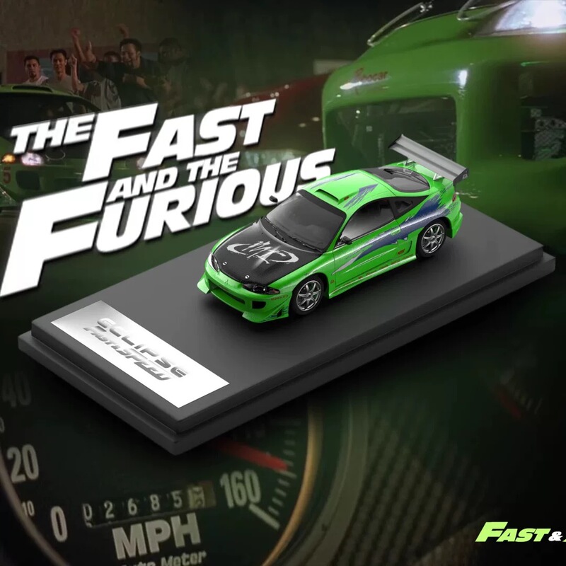 Fast Speed164 Alloy Racing Model Eclipse Double-Door Second-Generation D30 Modified Version Suitable for Mitsubishi