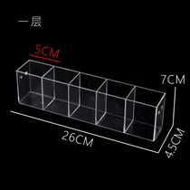 Eyebrow pen acrylic pen holder lattice holder pen holder display containing box pencil holder transparent pen ballpoint pen application for containing
