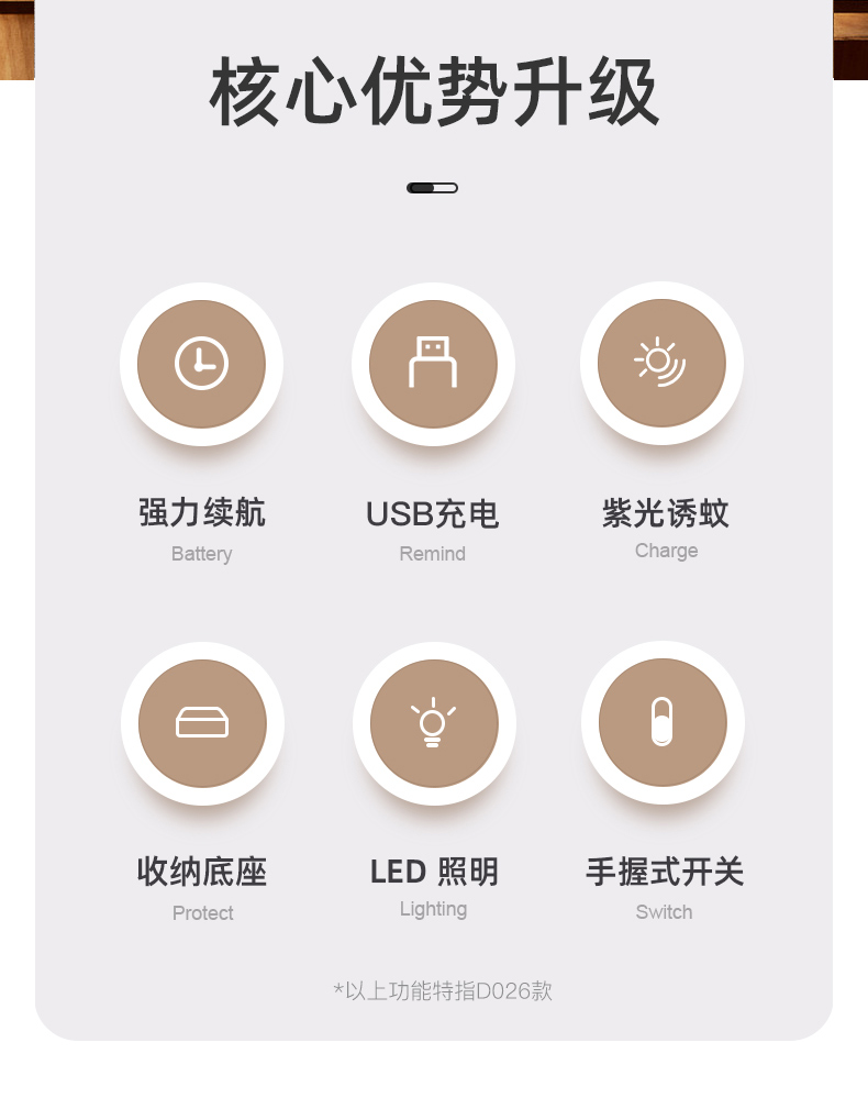 承友充电电蚊拍 图2