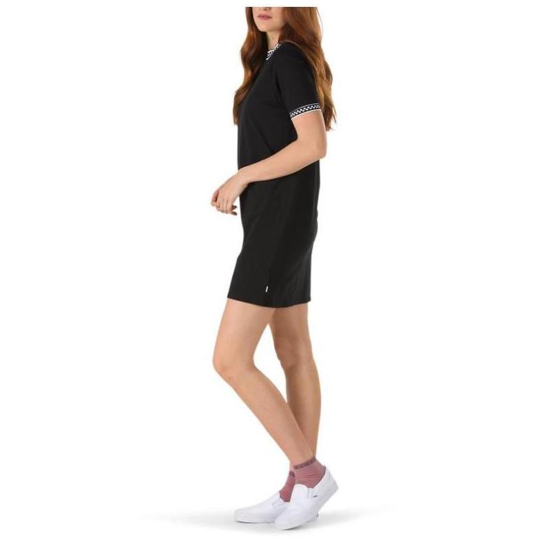 Vans / Vans Bà Váy thể thao ngắn tay Cotton Slim cổ tròn thoải mái American Direct Mail 3940995 - Trang phục thể thao quần thể thao nữ