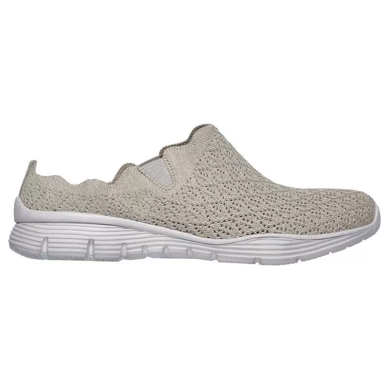 SKECHERS / SKECHERS Dép thể thao nữ lưới thoáng khí bãi biển nhẹ thư trực tiếp Mỹ 49623 - Dép thể thao