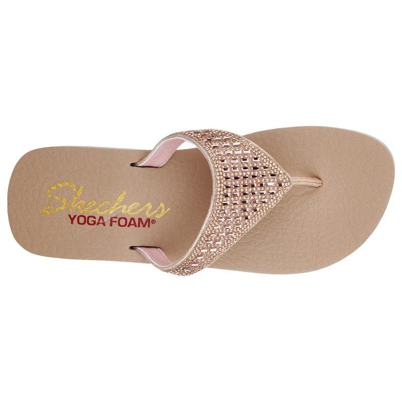 SKECHERS / SKECHERS Dép thể thao nữ đế dày đi biển đế dày thư trực tiếp Hoa Kỳ 31601 - Dép thể thao dép havaianas nam