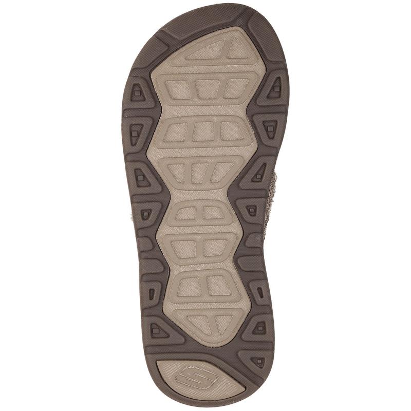 Giày thể thao nam Skechers / SKECHERS dép thể thao dép xỏ ngón mềm mại và thoải mái khi đi biển 1364952 - Dép thể thao dép mlb