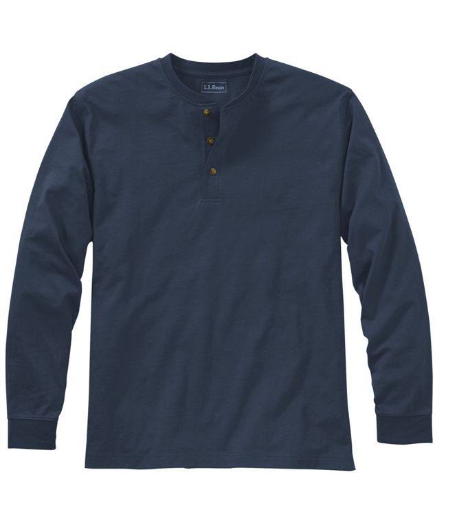 L L Bean Outdoor T-shirt Round Tie Closed Long Sleeve Cotton Cotton Direct Mail TA228533