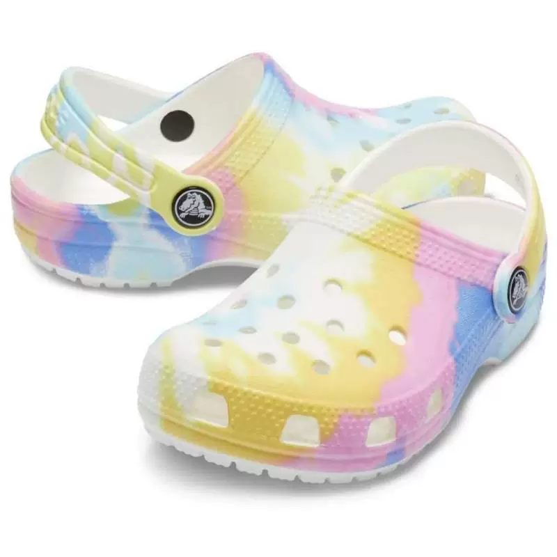 Детские пляжные сандалии CROCS/Carlo Chi с рисунками раскраски яркие светлые тапочки для походов на открытом воздухе Американский прямой поставки C309s