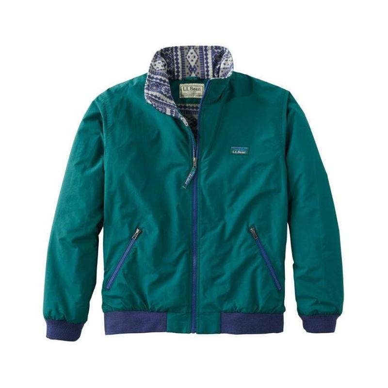 L L Bean men's outdoor casual jacket stand collar color zipper classic item US direct mail T-A-508733