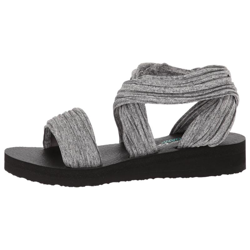 Giày thể thao nữ Skechers / SKECHERS xếp li bằng phẳng đi biển thoáng khí 9040743 - Giày thể thao / sandles dép quai hậu nữ