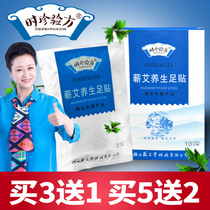  Hubei Qi Ai Tang Shizhen Prescription Qi Ai Foot stickers Wormwood Care foot stickers Ai leaf dehumidification stickers Bamboo Vinegar Dehumidification foot Stickers