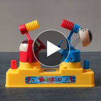 Net red the same double offensive and defensive against the little man against the boy childrens puzzle desktop game toys