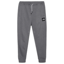 Korean direct mail The North Face casual pants for men and women dark gray logo breathable fashionable and soft