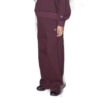 Korean direct mail CHAMPION womens color-blocked knitted loose trousers (ordinary brown) CKPA3F872W2