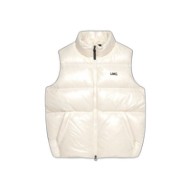 Korean direct mail LMC public down vest OG GLOSSY DUCK DOWN VEST cream 0LM23