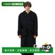Korean Direct Mail VIVASTUDIO Men's Jacket HOODED COAT (MINI BAG SET) BLACK