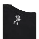 Корейская прямая почтовая почтовая почтовая почтовая почта Boys Club BC004 Black Cotton Long -sleeed T -Fork