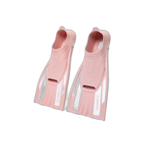 Korean direct mail BARREL womens swimming equipment fins BASIC SWIM SHORT FIN CORAL PIN