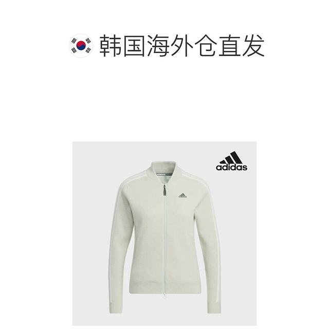 Korea direct mail [AdidasGOLF] Women's 3S windproof REDY sweater long-sleeved sweater green HG824