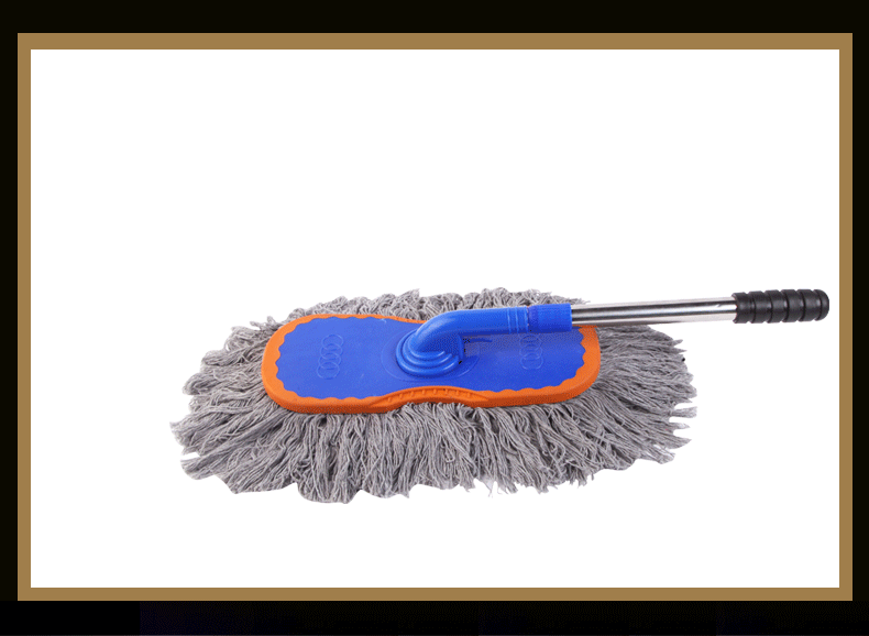 Xe sáp kéo bông lau bụi xe ô tô kính thiên văn xoay nhíp làm sạch bàn chải đặc biệt rửa xe cung cấp tinh khiết - Sản phẩm làm sạch xe cây lau xe hơi