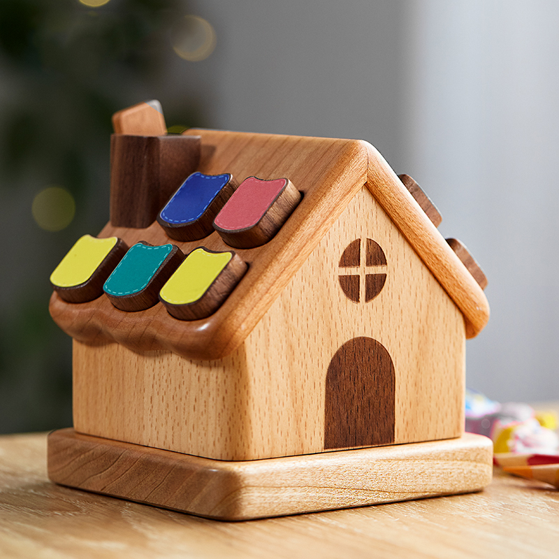 Cabin Lacture Teeth Memorial Box for girls and boys and children for tooth wool box for storage