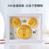 Детские отпечатки рук и ног, чернильная подушечка для новорожденных для младенца, фоторамка, сувенир, подарок на день рождения