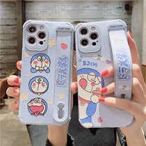 Day Department Interesting Cartoon applicable iphone12 Apple 13 phone shell 11 wristband x xs xr lens full package anti-fall iphone8plus soft silicone gel 7p cute se