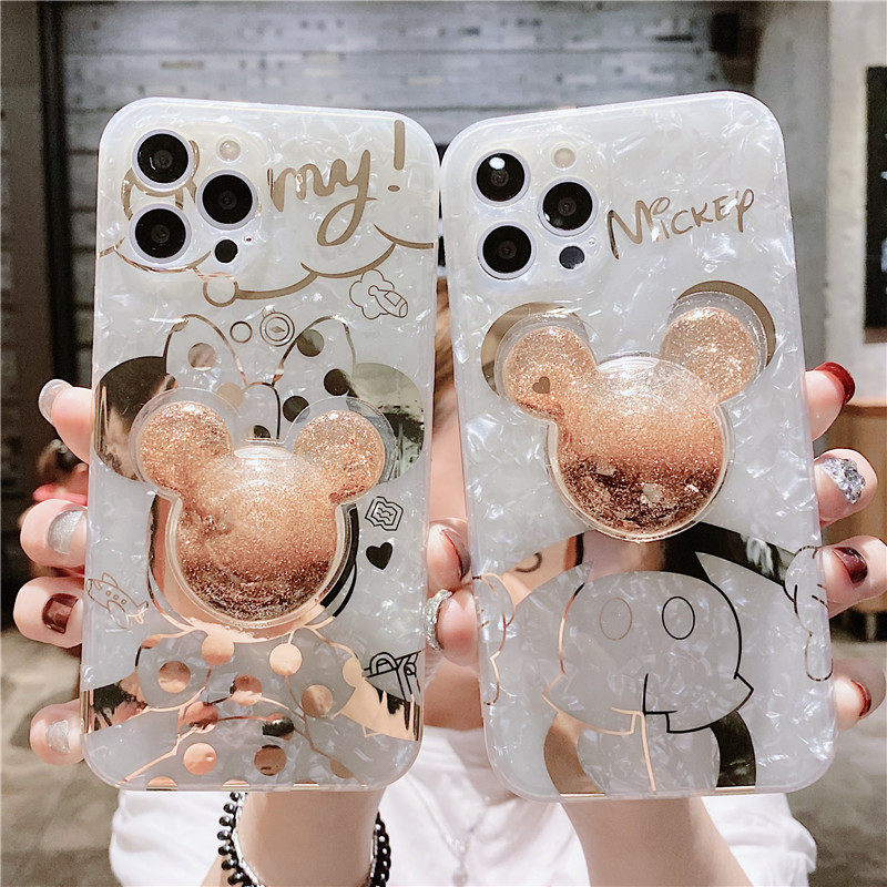 Funny cartoon mouse suitable for iphone11 mobile phone protective case apple 12 silicone 13promax soft x xs xr all-inclusive anti-fall 7 8plus couple cute girlfriends