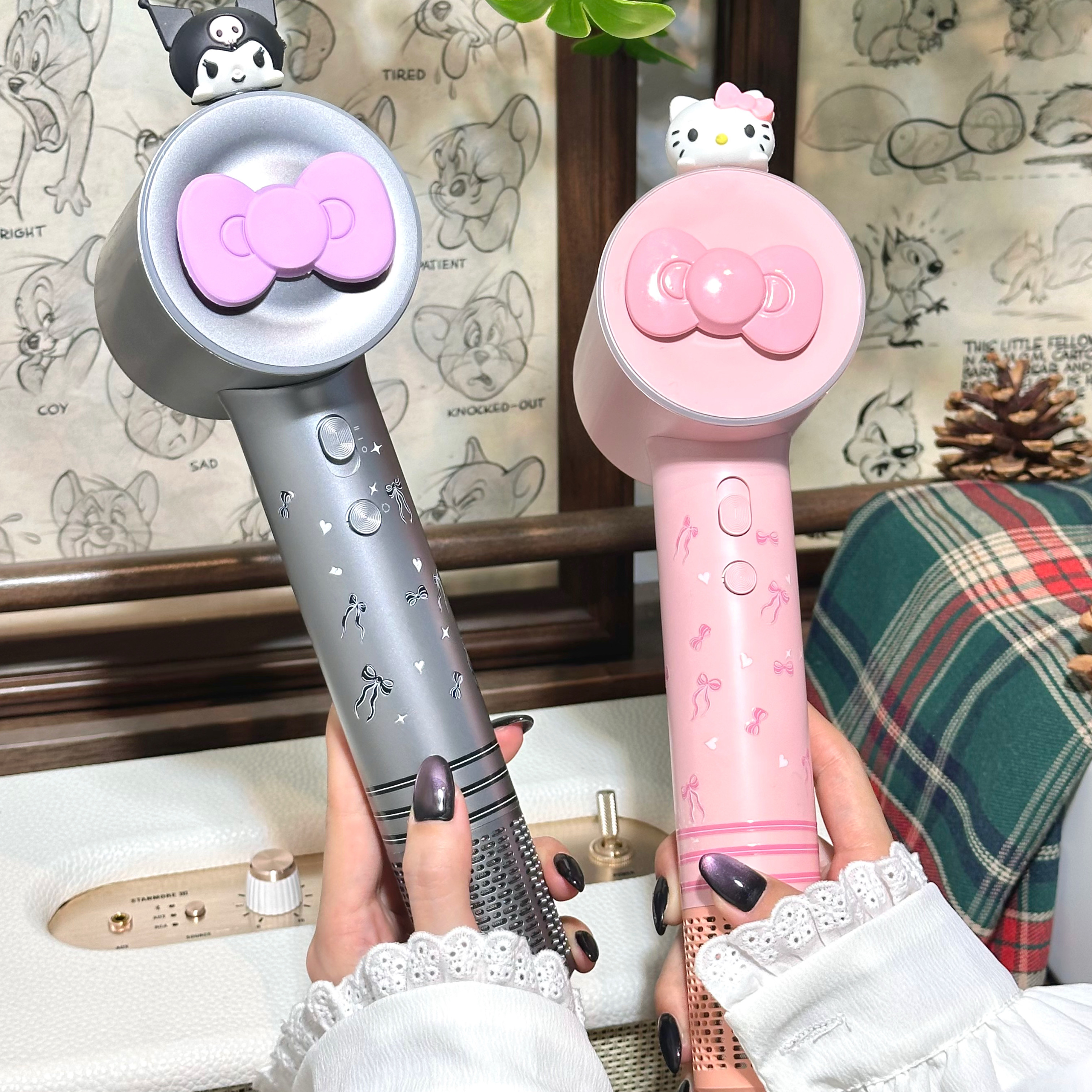 kt猫高速吹风机新升级等离子家用电吹风筒强力宿舍七夕生日礼物