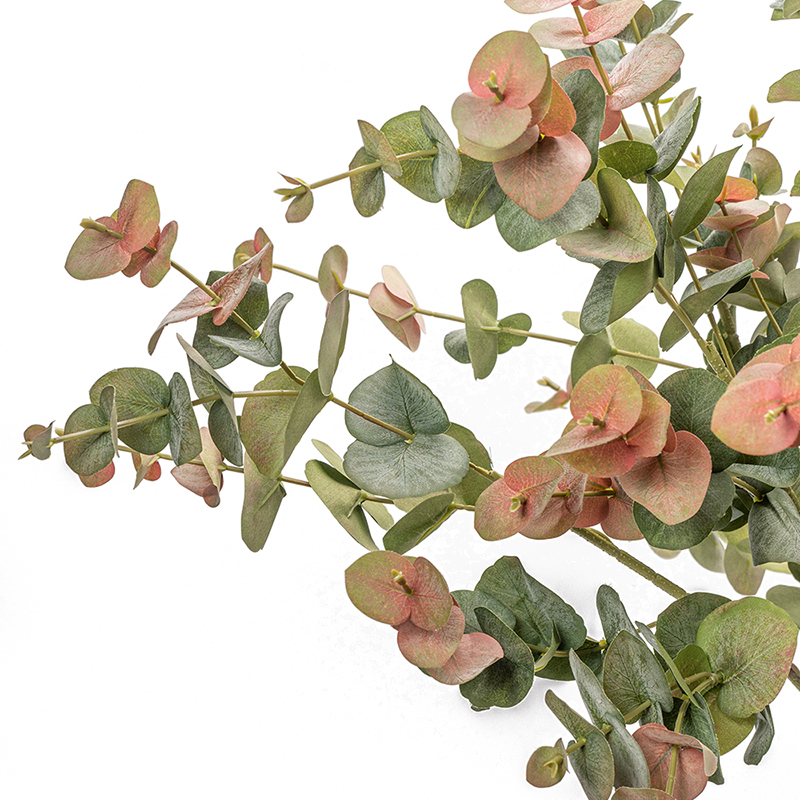 Simulation Eugalie ultra-realistic high-end flower arrangement Leaf Fake Leaf Silk Flower Tea Table Dining Room Dining Room Decoration Photography Photo Shoot