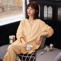 Brand Special Sale Romansa Pyjamas Women Spring And Fall Long Sleeves Extras Outwear Full Cotton Cartoon Cute Teenage Girl Casual Home Clothes