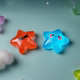 Cute Luminous Colorful Little Star Emoticon Hair Accessories Hairpin DIY Decoration Accessories Glowing Small Ornaments