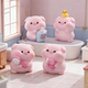 New Cute Bathing Pig Figurine Resin Crafts DIY Desktop Car Stress Relief Ornament