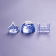 Micro-Landscape Creative Ice and Snow Mountain Glacier Rock Ice Sculpture Miniature Ornaments DIY Landscaping Scene Decoration Accessories