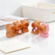 Cute spring raincoat capybara capybara doll cute DIY decoration accessories car desktop small ornaments