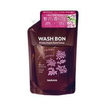 Direct mail from Japan SARAYA Washbon Foaming Hand Sanitizer Refill Sweet Floral 500ml