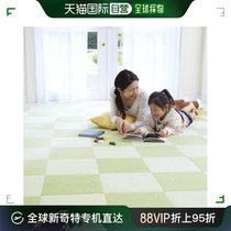 (Japan Direct mail) Sanko splicing ground mat 30 x 30cm 60 sheet light green KE-38 waterproof and deodorant