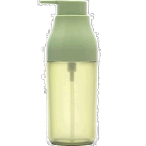 (Direct mail from Japan) Oka push-type liquid dispensing bottle green travel outdoor portable manual 420ml
