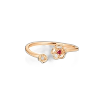 Japanese direct mail Japanese tide 4℃ silver ring 152424641002