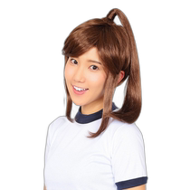 (Direct Mail from Japan) City Party Natural Single Ponytail Brown Hair Wig