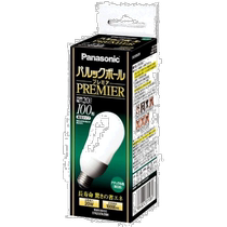 (Direct mail from Japan) Panasonic Panasonic high-quality spiral bulb A25 natural light 100 type interface diameter 2