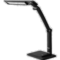 (Direct mail from Japan) Alice Angle Adjustable Dual LED Desk Lamp 2500lx Black LDL-502-B