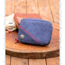 (Direct mail from Japan) Chaihane] Concho Embroidery Gadget Case Navy