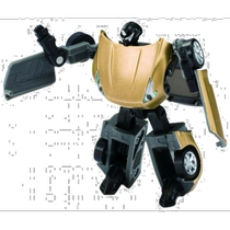 (Direct mail from Japan) Dial-up robot model DR-9001 Nissan Lady Z Gold Limited Edition