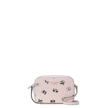 Japanese direct mail kate spade new york womens printed camera pattern mini crossbody bag K819596