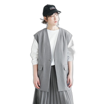 Japan Direct Mail 23SMSJK03]THE SHINZONE BIG VEST Womens Top Oversilho